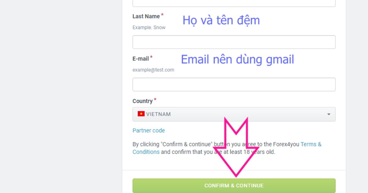 Sàn Forex4you: Đánh Giá Chi Tiết & Hướng Dẫn Đăng Ký Từ A Đến Z 5 Nhấn Confirm & Proceed.