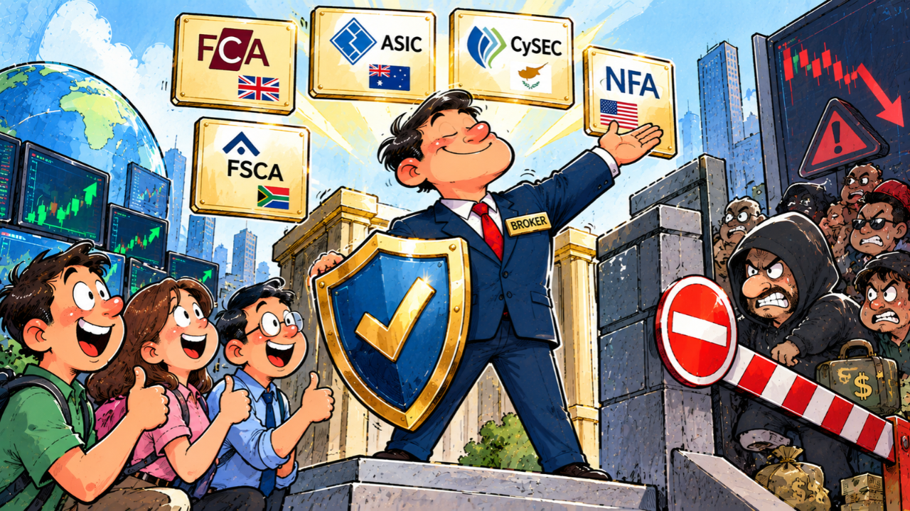 Broker là gì? Phân loại và cách chọn Broker uy tín 3 Một Broker uy tín cần sở hữu chứng nhận của các tổ chức quản lý uy tín