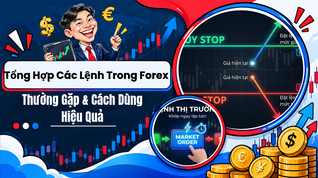 Tổng Hợp Các Lệnh Trong Forex Thường Gặp & Cách Dùng Hiệu Quả
