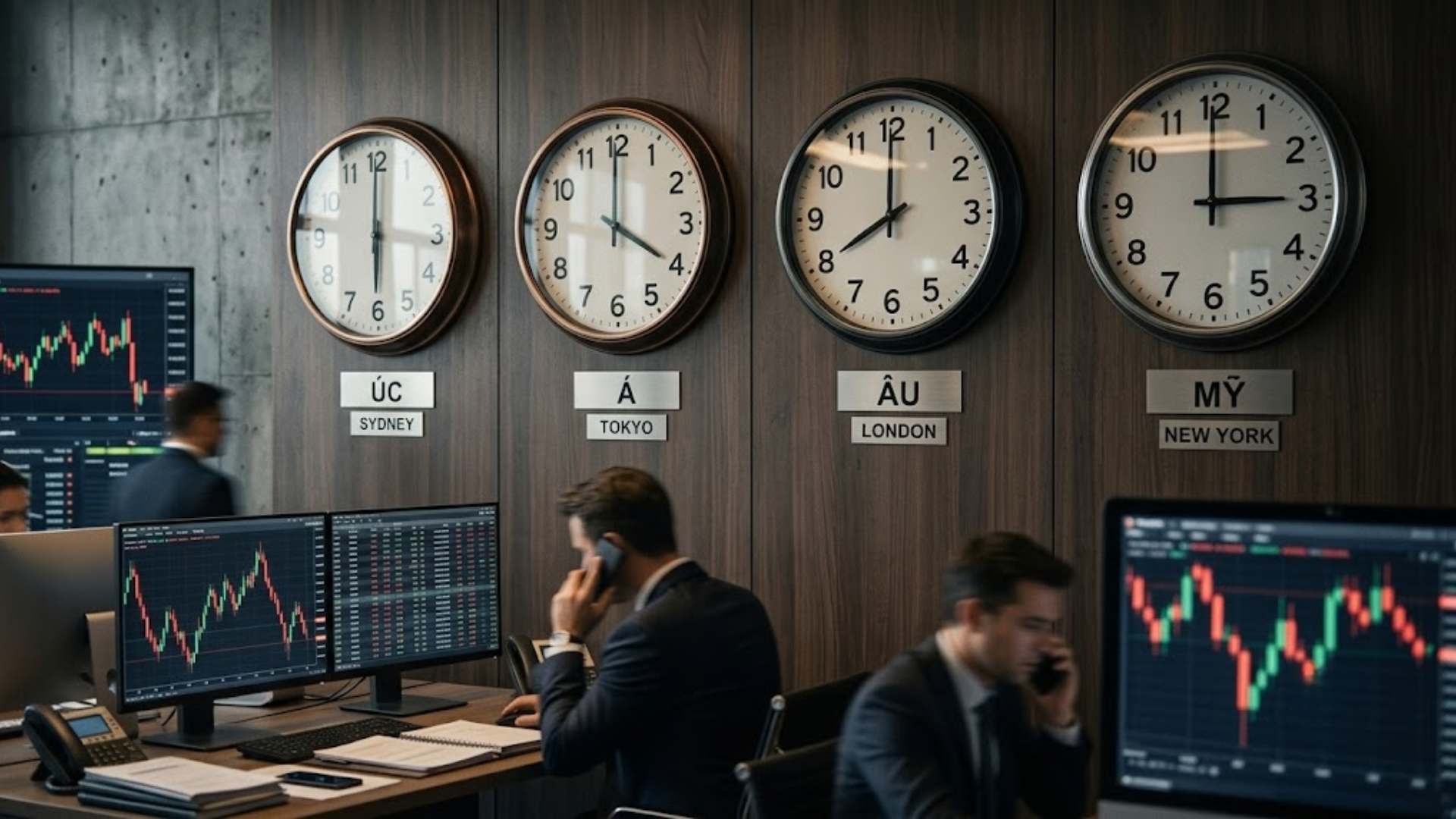 Khung giờ giao dịch forex tốt nhất cho các trader Việt