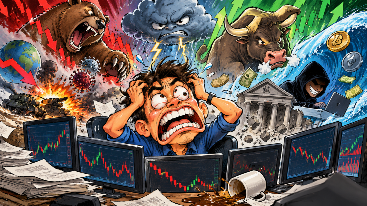 Trader là gì? Cách trở thành Trader chuyên nghiệp 3 Trader phải đối mặt với nhiều hàng tá rủi ro trên thị trường giao dịch tài chính