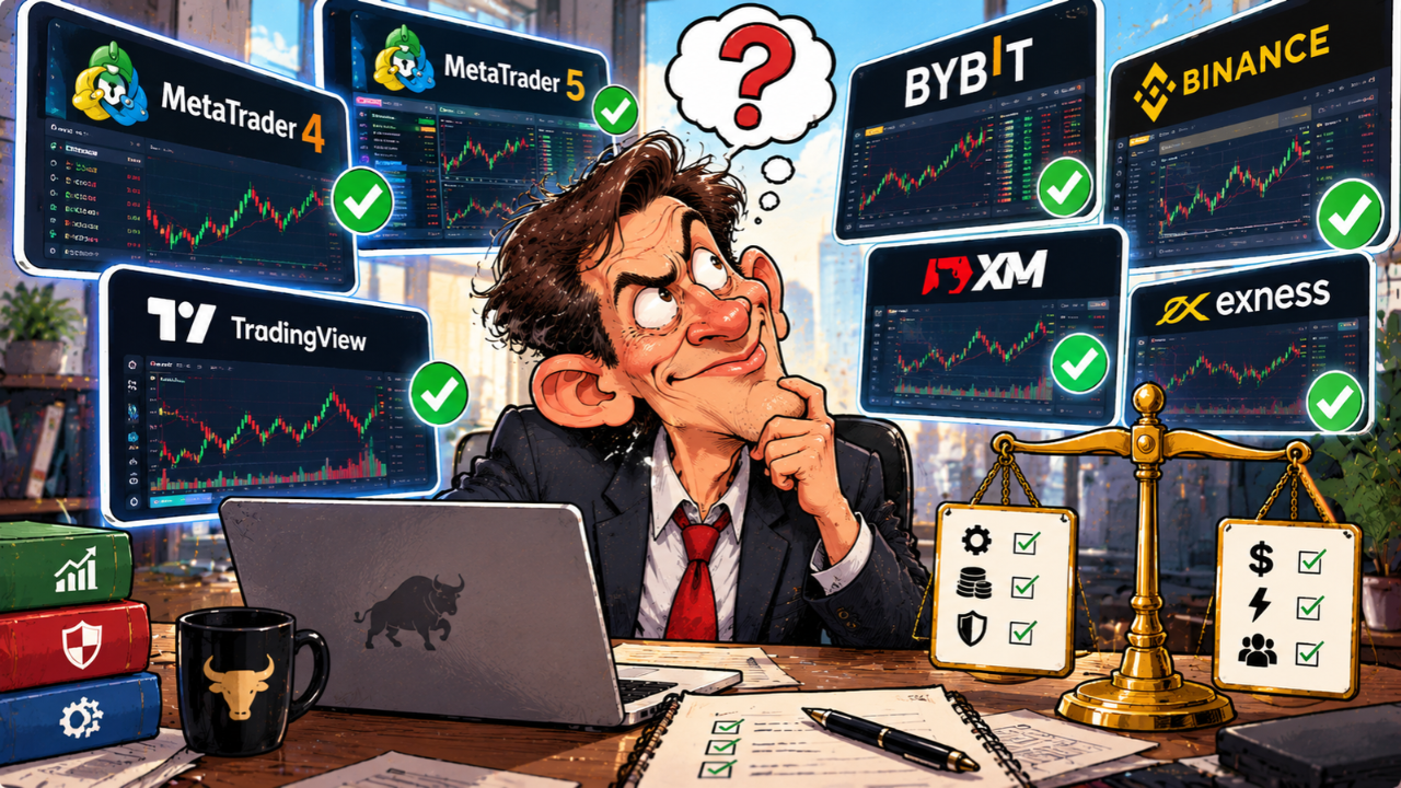 Trader là gì? Cách trở thành Trader chuyên nghiệp 9 Một trader chuyên nghiệp sẽ luôn biết cách lựa chọn nền tảng giao dịch phù hợp